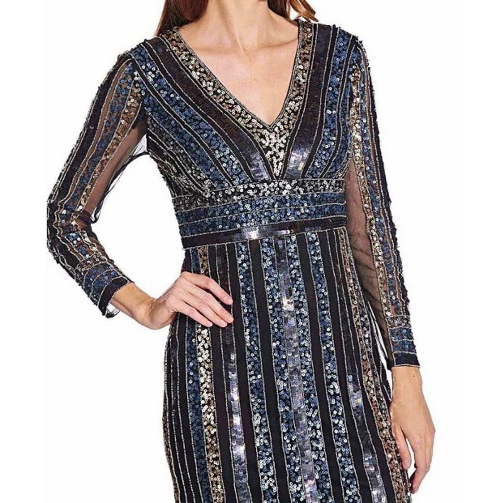 Adrianna Papell Beaded party dress